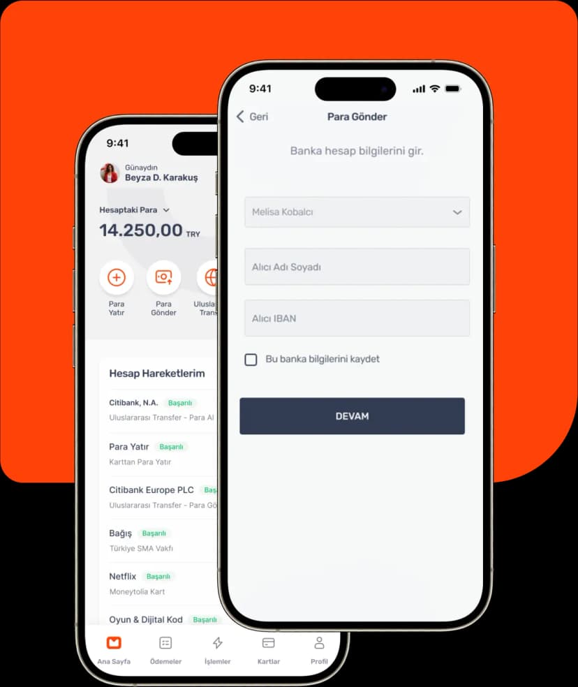 Bankaya para gönder